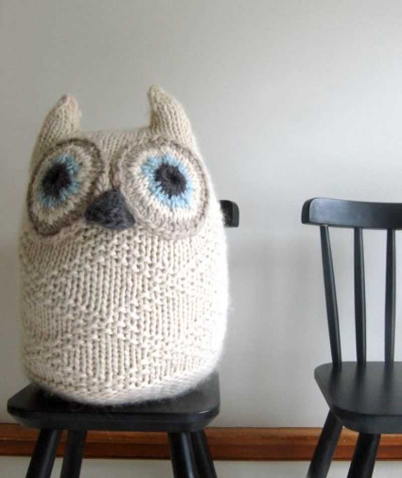 Free snowy owl knitting pattern