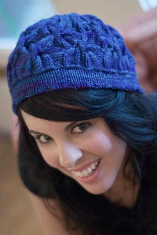 Free cable knit beanie pattern