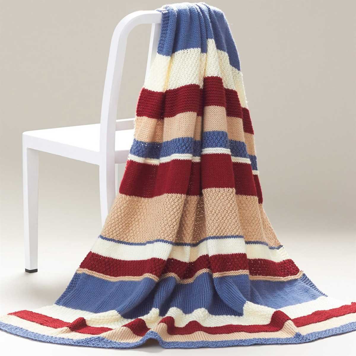Create a Cozy Knit Afghan with this Free Pattern Free knit afghan pattern