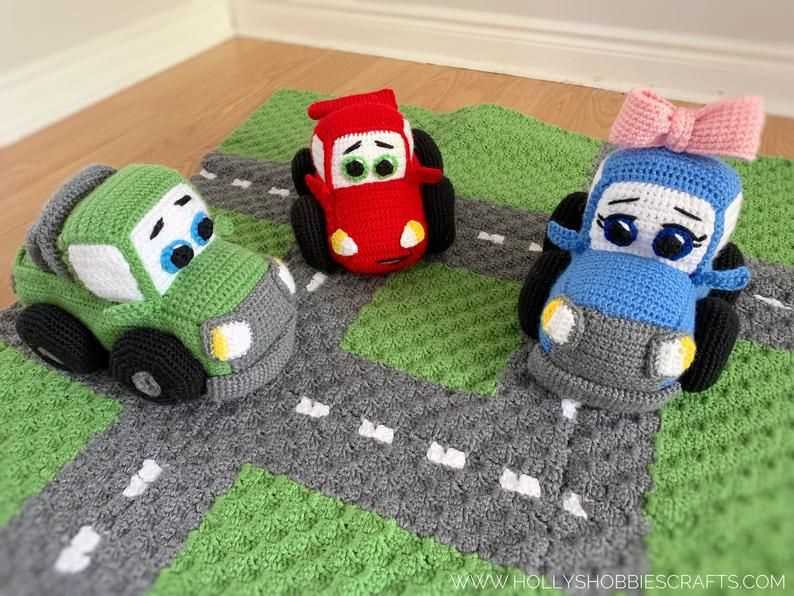 Knitting pattern car