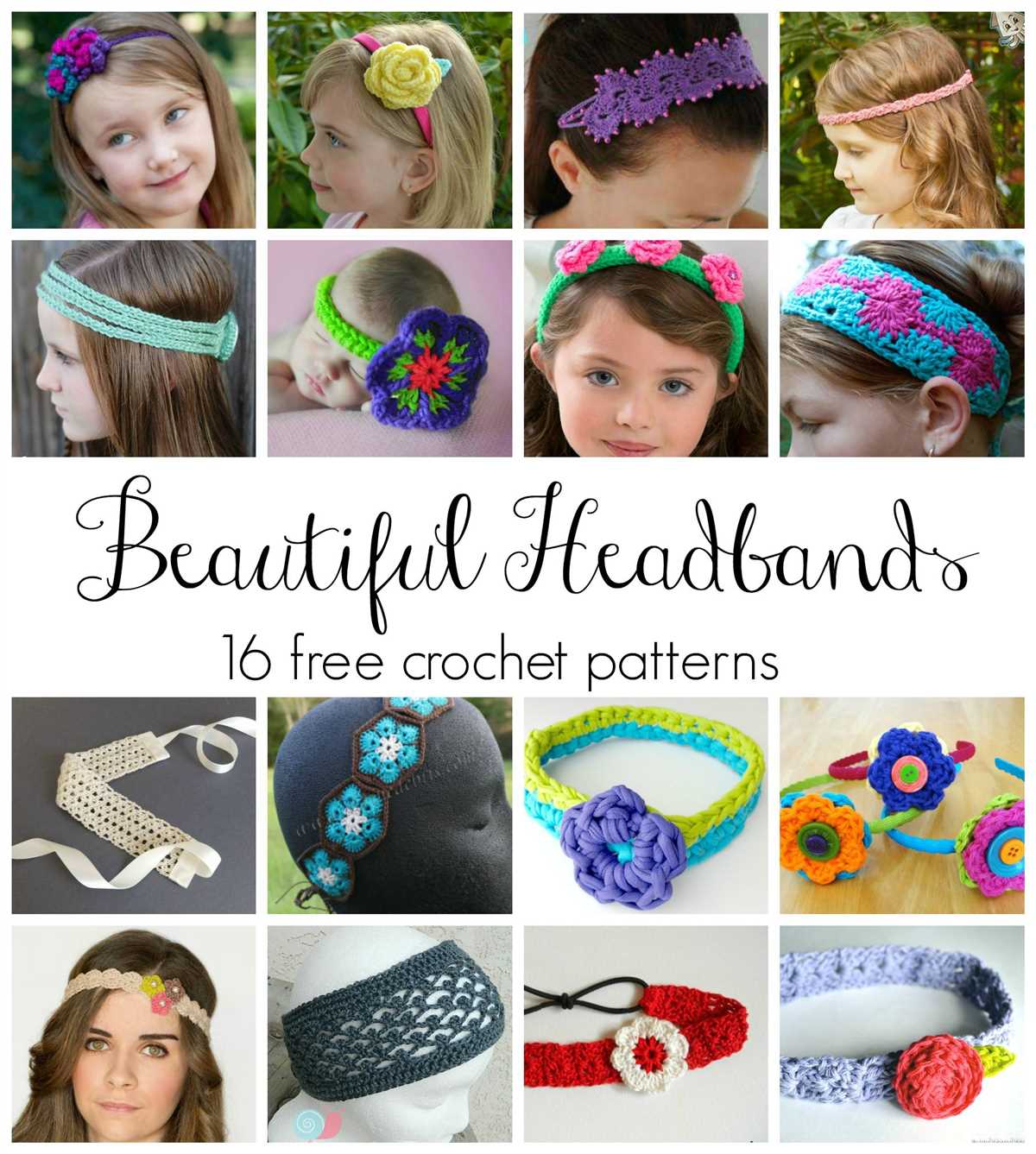 Summer headband knitting pattern