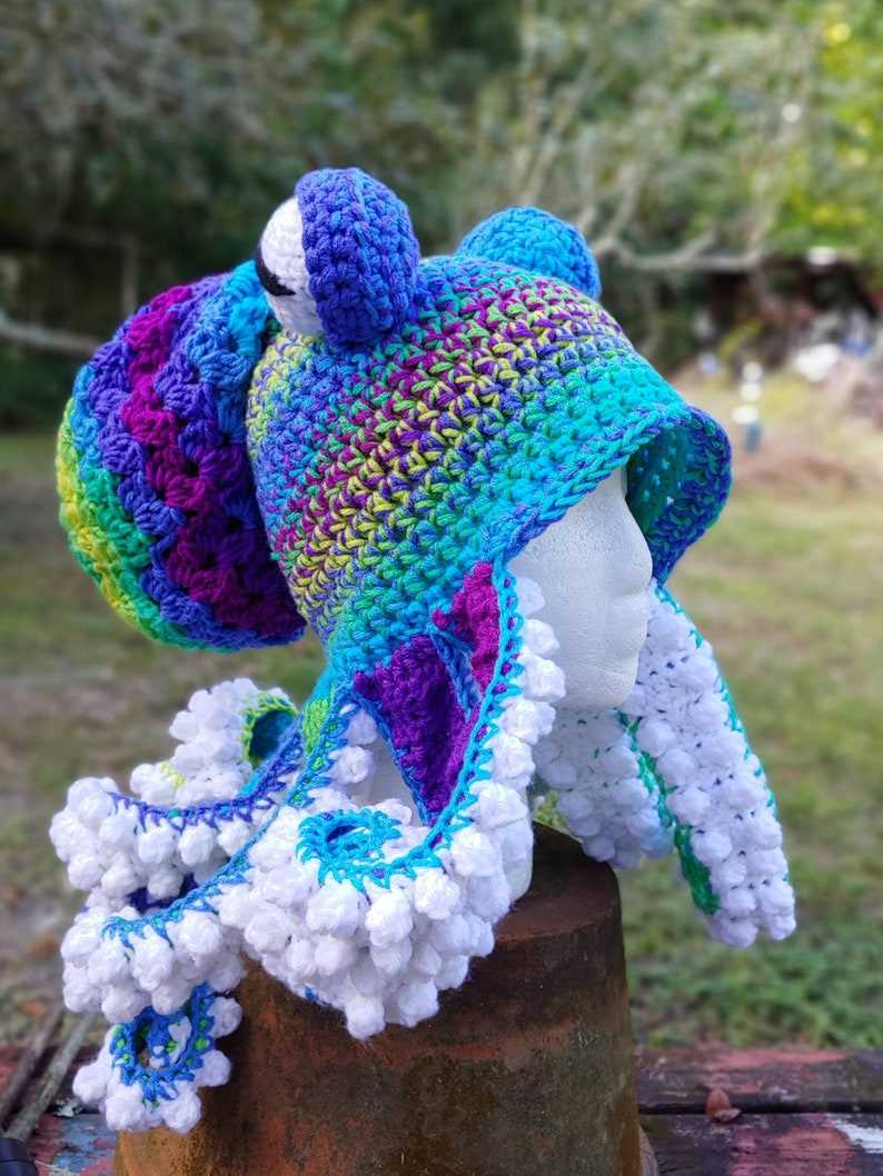 Knit octopus hat pattern