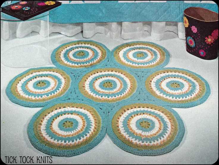 Knitted mug rug patterns