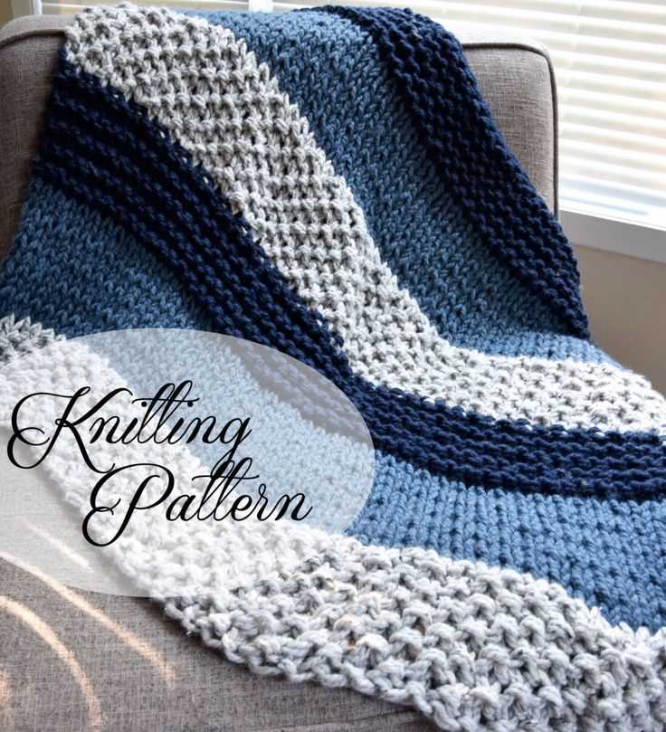 Beginner knitting blanket pattern