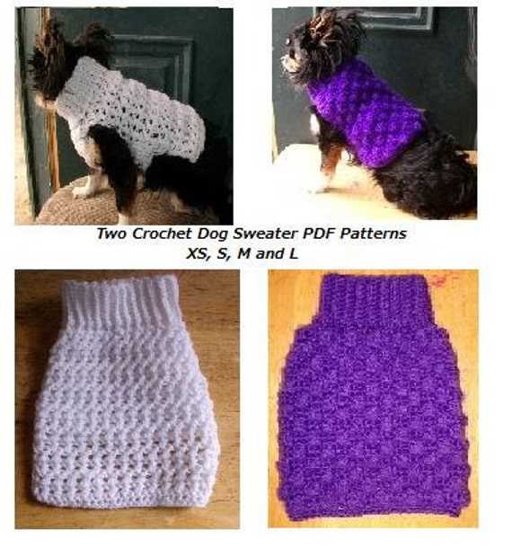 Xs dog sweater knitting pattern