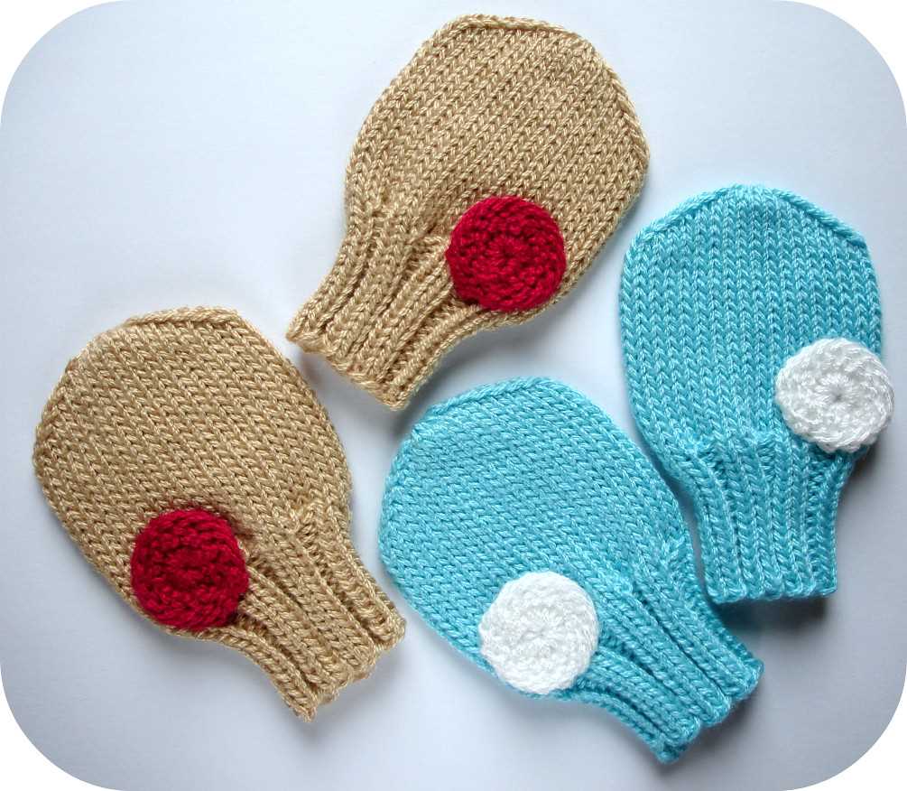 Knitting patterns for mittens and hats