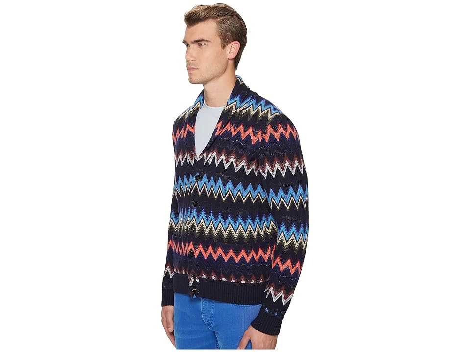 Loom knit chevron pattern