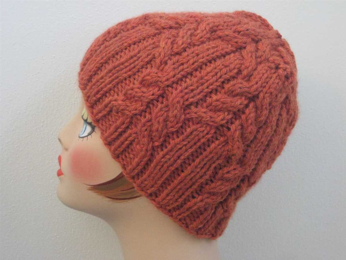 Free knitting patterns hats aran wool