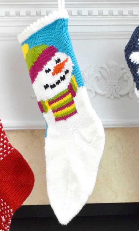 Free knitted christmas stocking patterns
