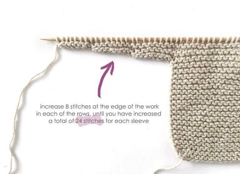 Knitted kimono pattern free