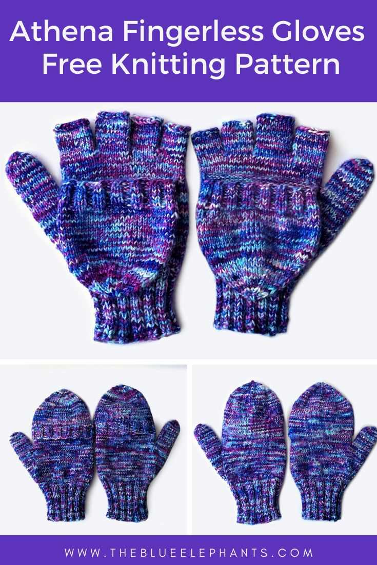 Gloves free knitting pattern