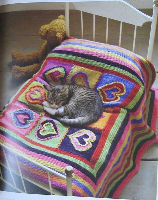 Kitten blanket knitting pattern