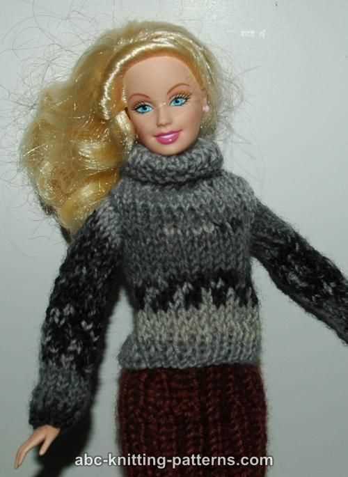 Abc barbie knitting patterns