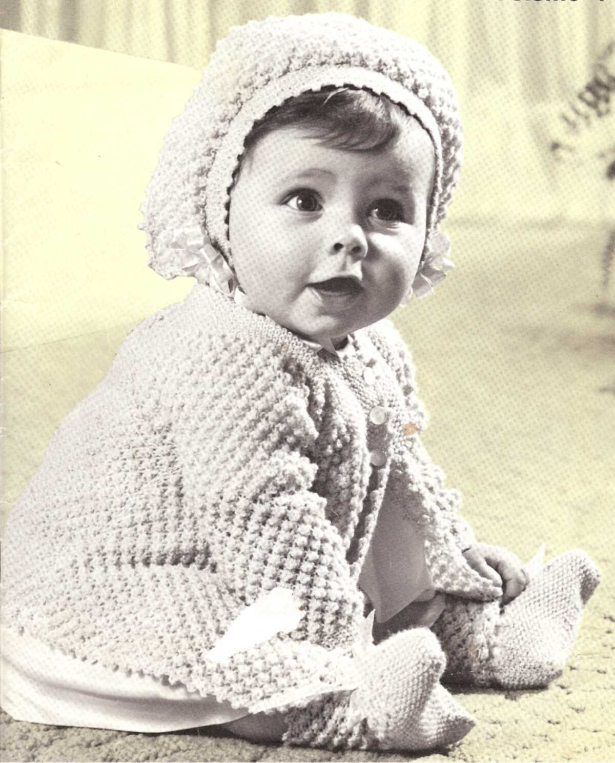 Lullaby layette knitting pattern