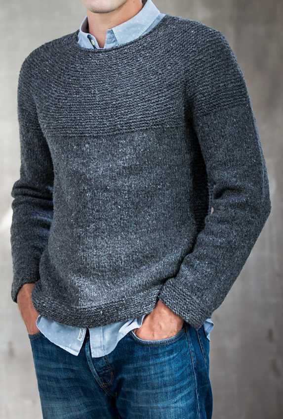 Free men's sweater knitting patterns