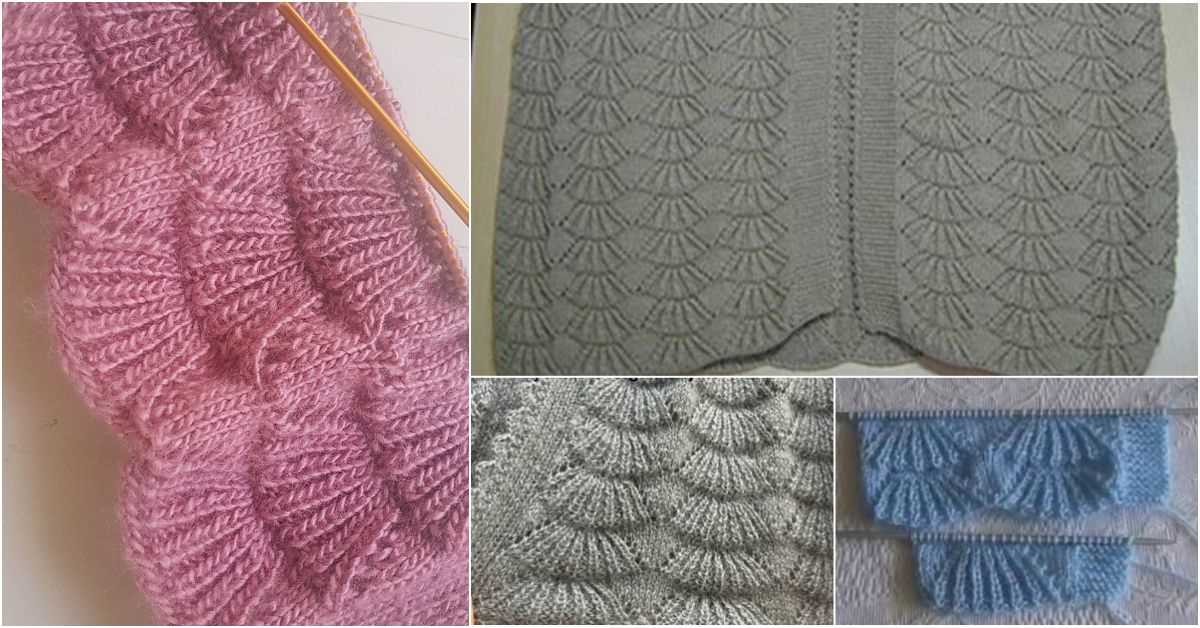 Basket weave shawl knitting pattern