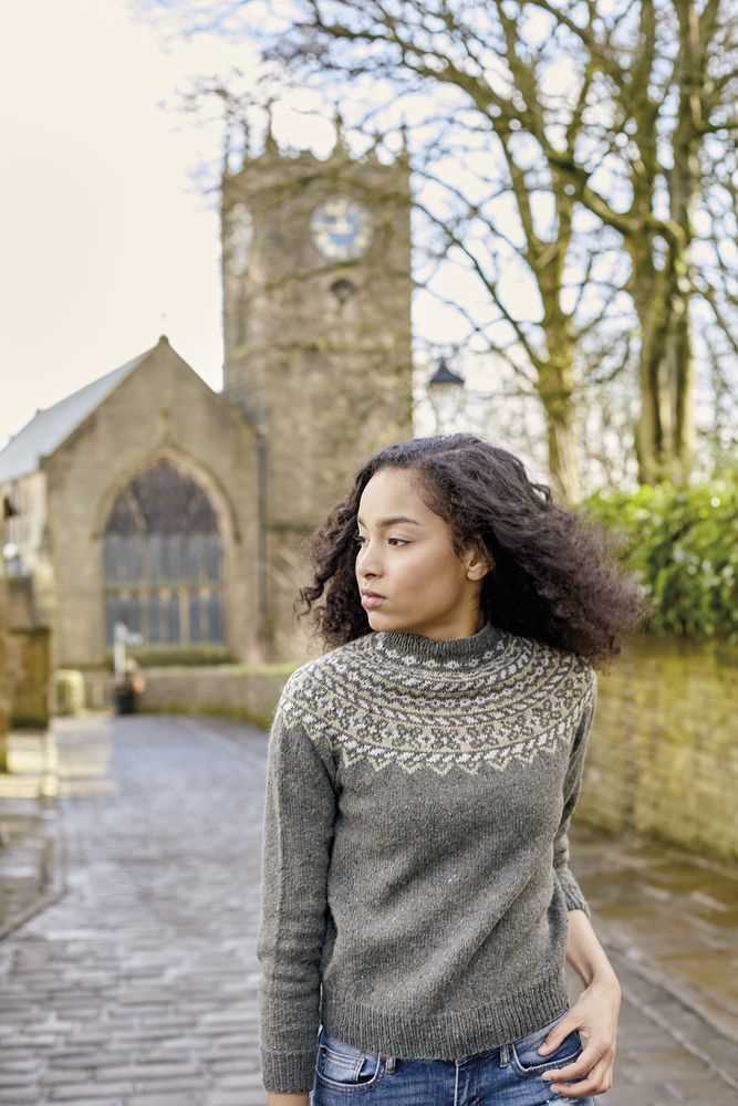 Polo neck jumper knitting pattern free