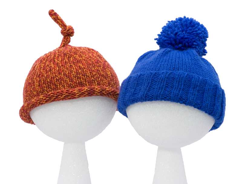 Easy knit childrens hat patterns