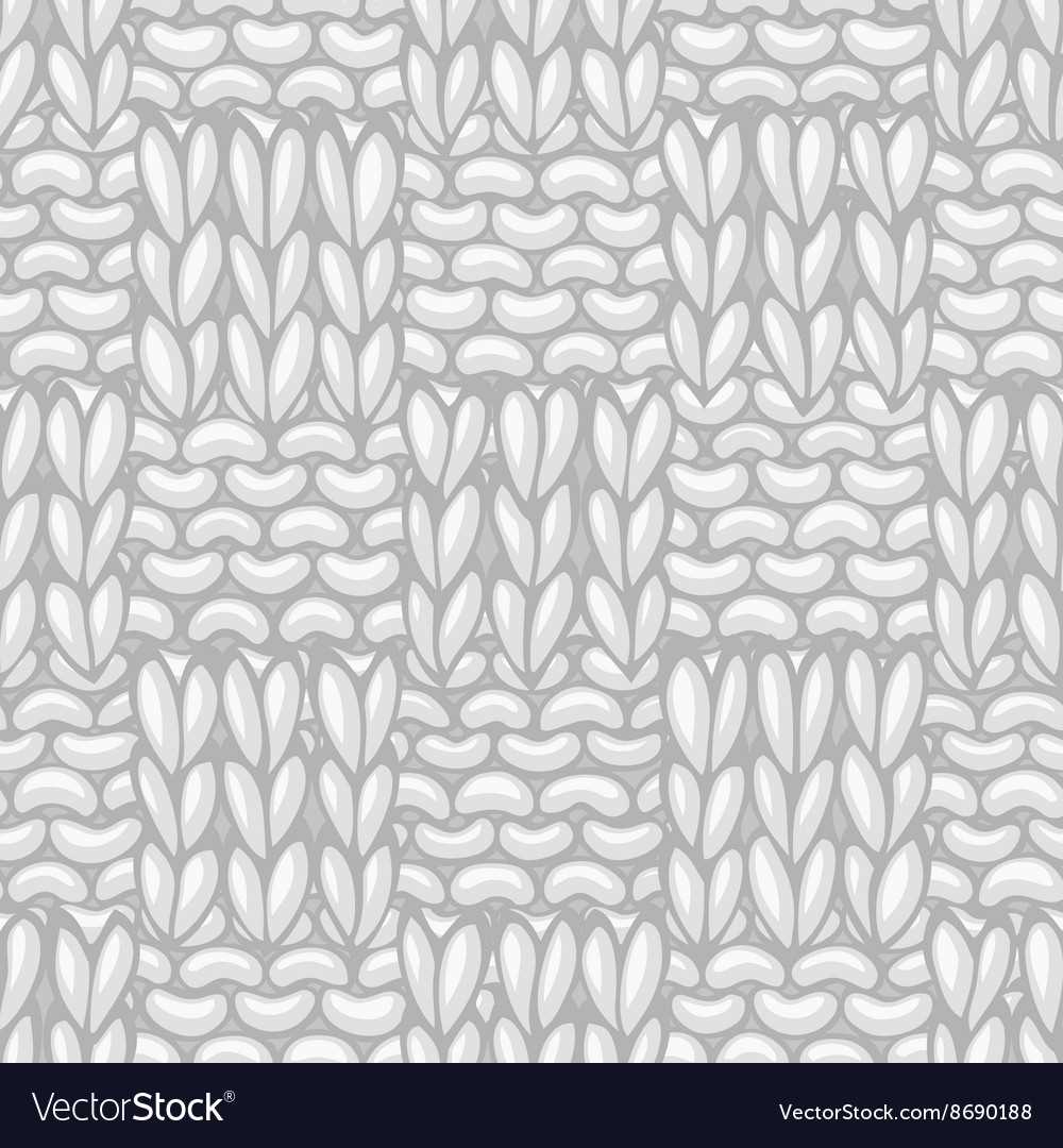 Knit pattern vector free