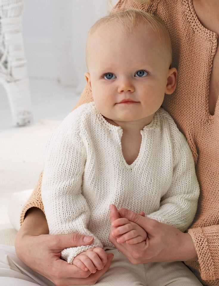 Infant knit sweater pattern free