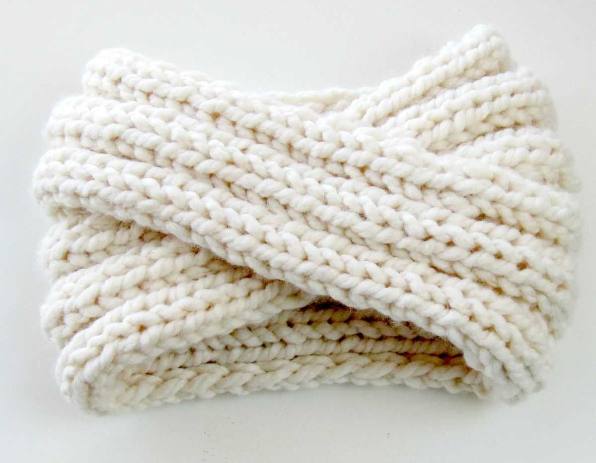 Cozy DIY Tutorial - How to Make a Comfy Chunky Knit Ear Warmer - Absolutely Free Pattern Included! Chunky knit ear warmer pattern free