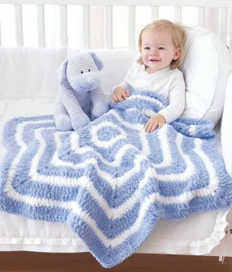 Bernat baby blanket knit pattern