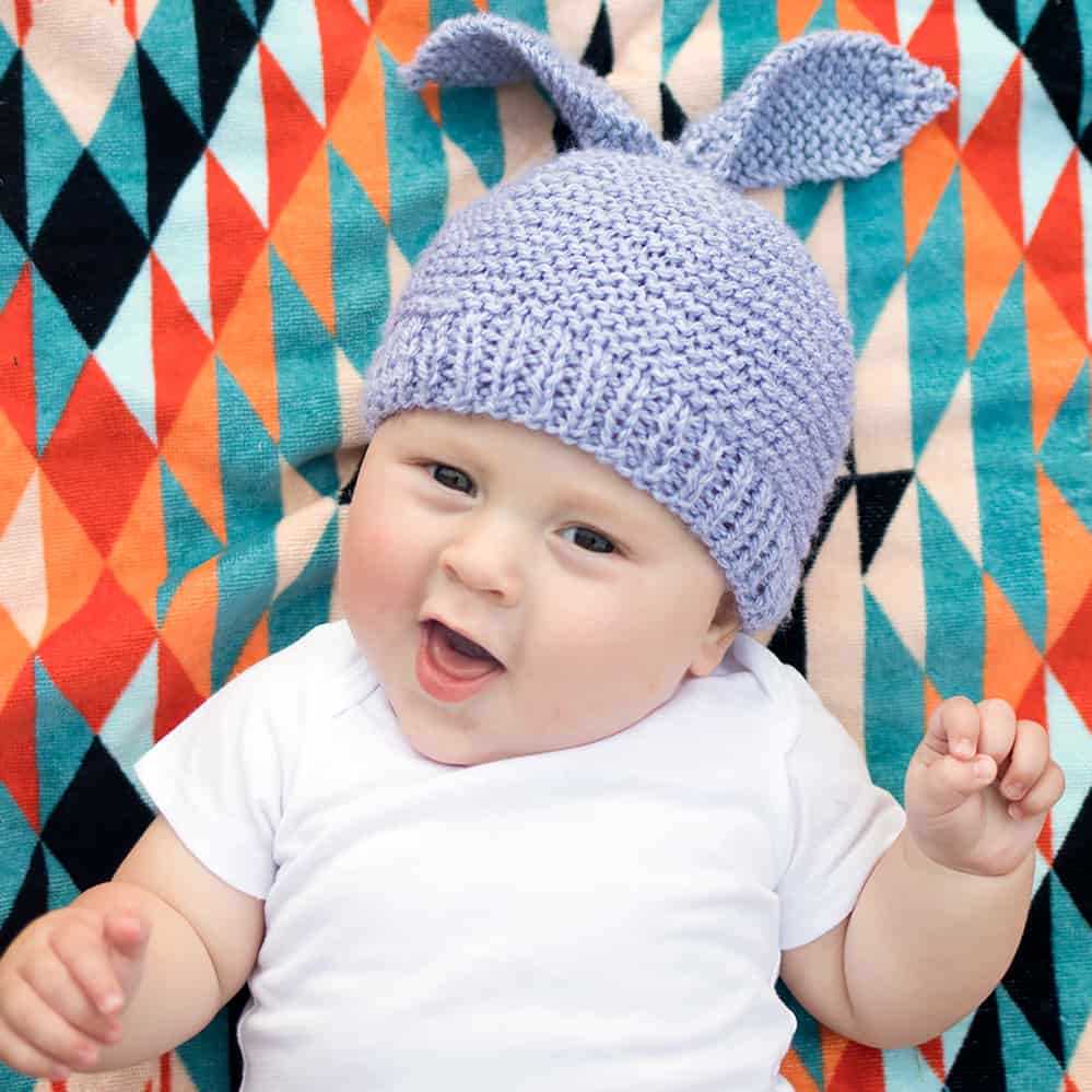 Newborn baby hat knitting pattern free