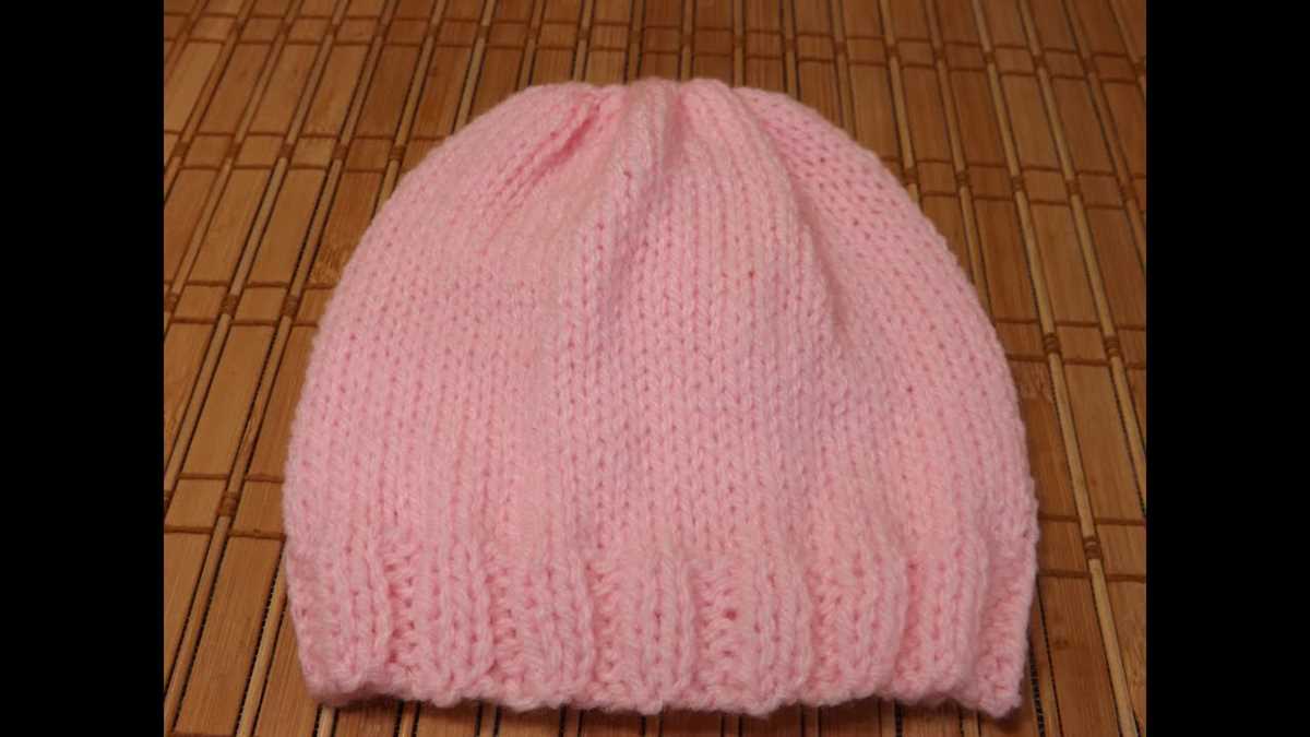 Newborn knit hat pattern free
