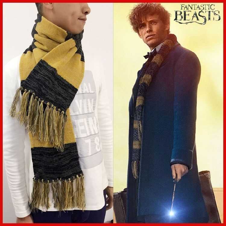 Newt scamander scarf knitting pattern