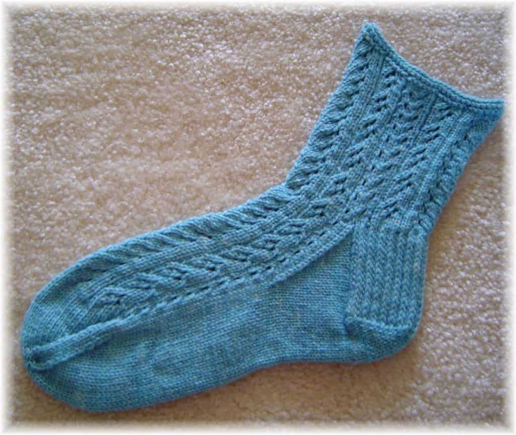 Easy sock knitting pattern free