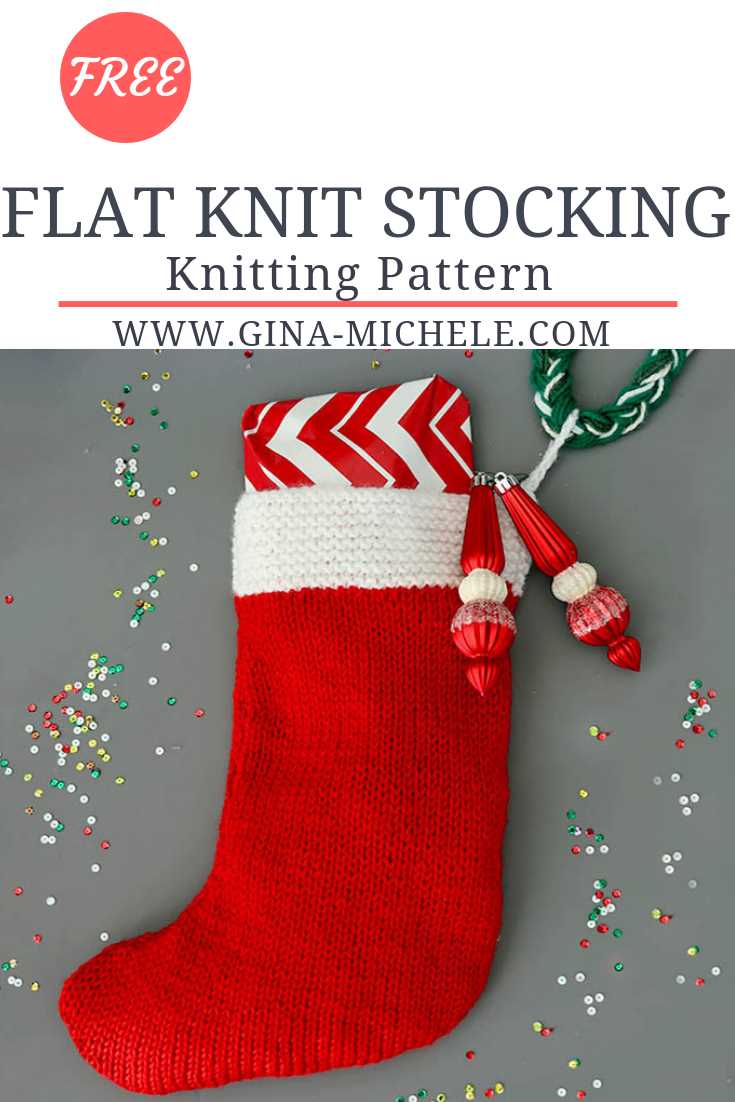 Christmas stocking knit patterns