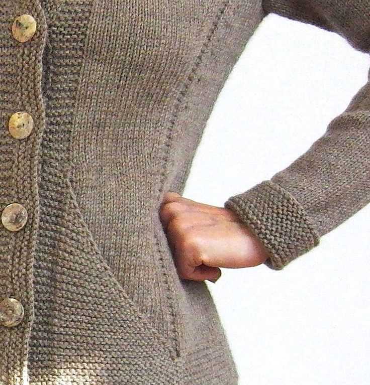 Cardigan jacket knitting pattern