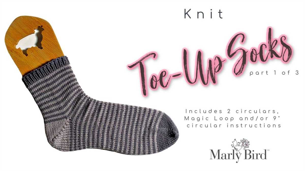 Sock pattern knitting circular needles