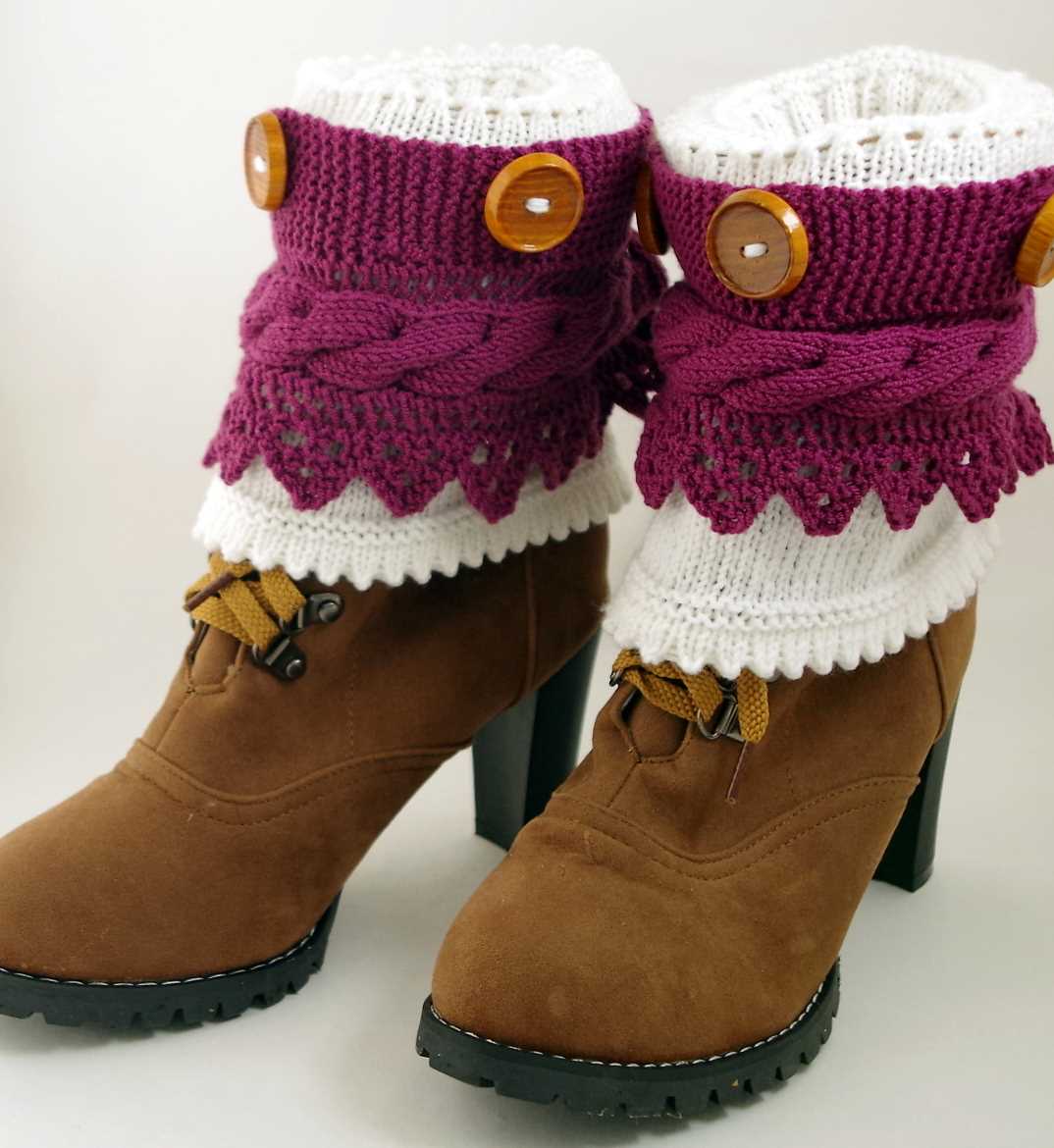 Boot cuffs knitting pattern free