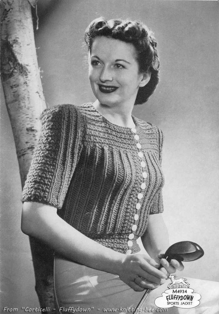 Retro knitting patterns free