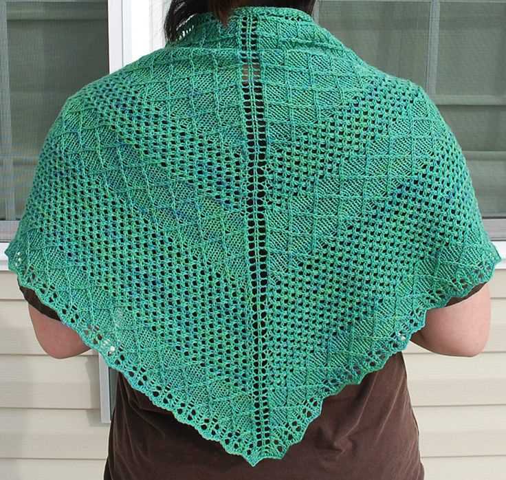 Free shawl knitting patterns easy