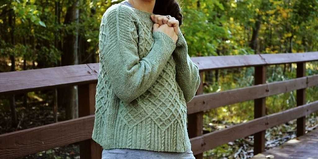 Blueberry vineyard knitting pattern