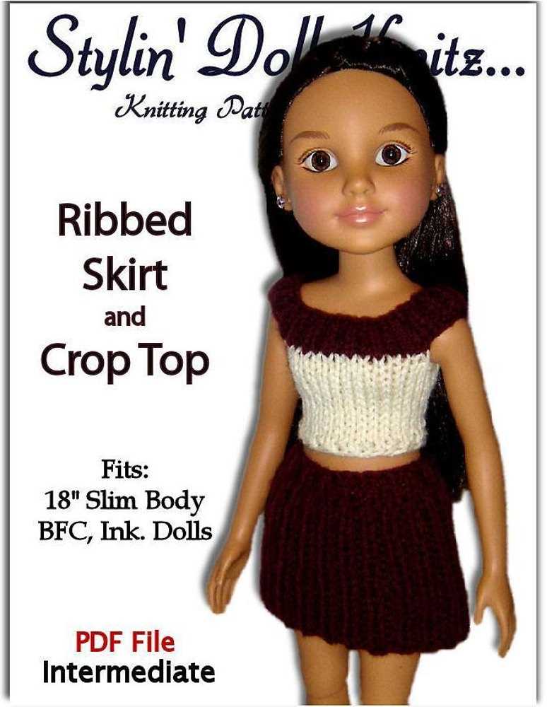 Knitting patterns for 18 inch dolls uk