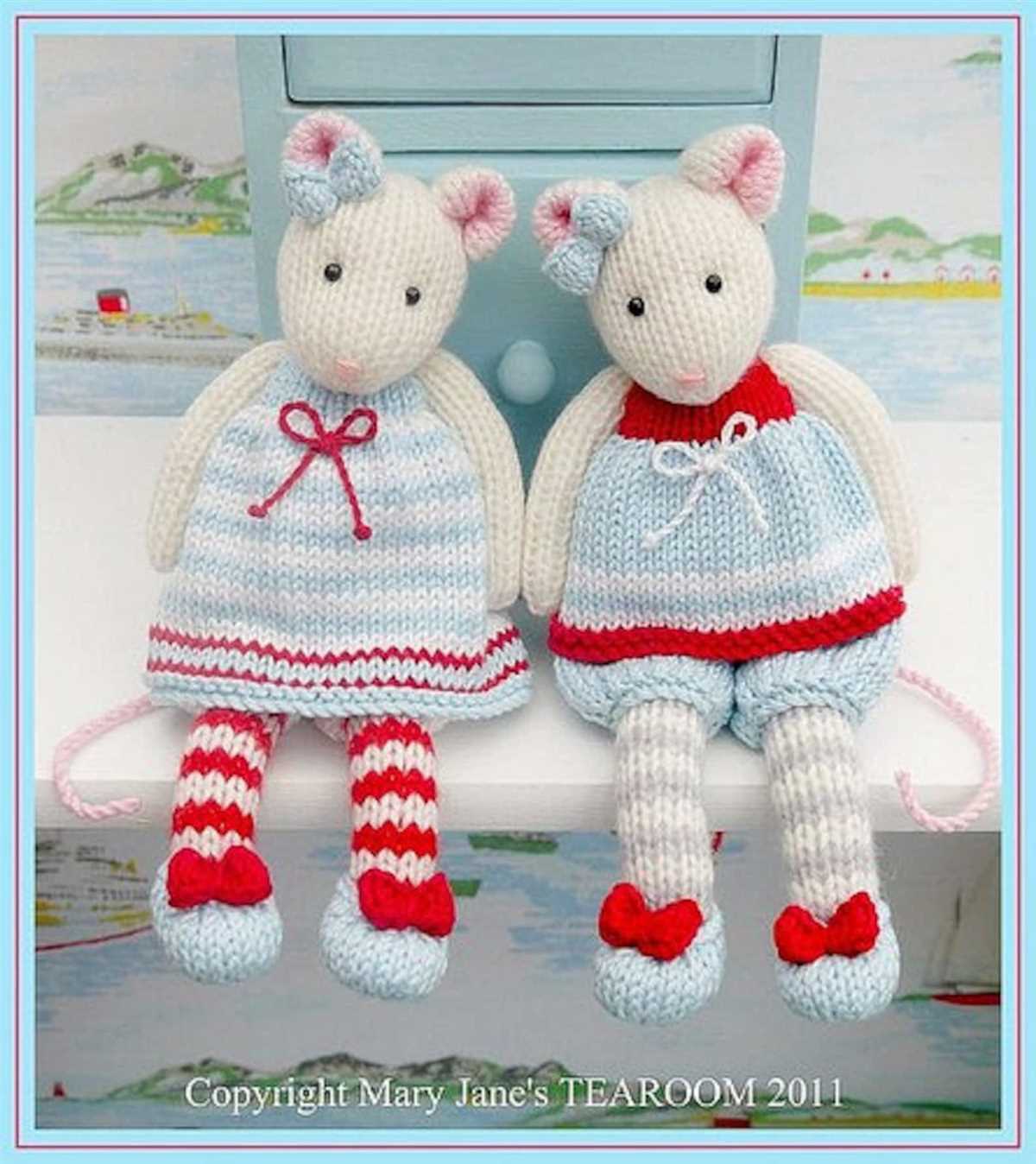 Knitting patterns for mice