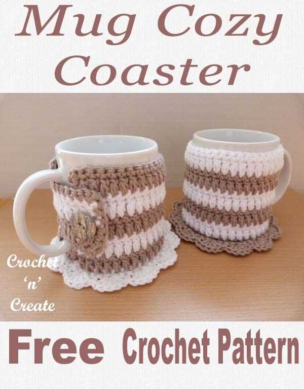 Knit mug cozy pattern free