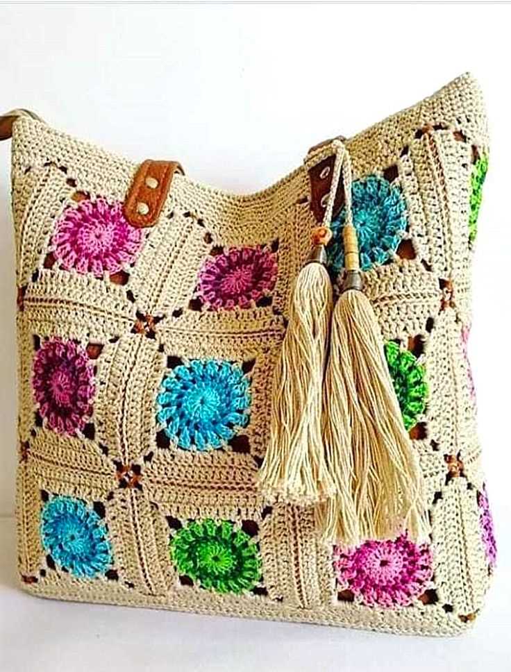 Knitting pattern for shoulder bag