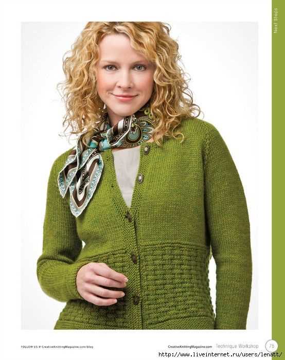 Free basic cardigan knitting pattern