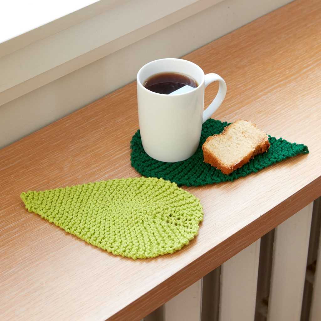 Free knitted mug rug patterns