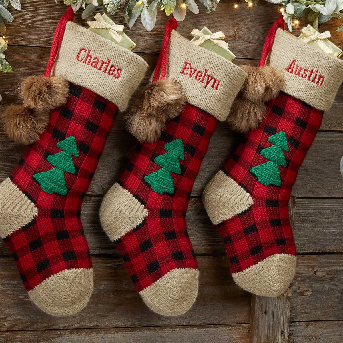 Knitted christmas stocking kits patterns