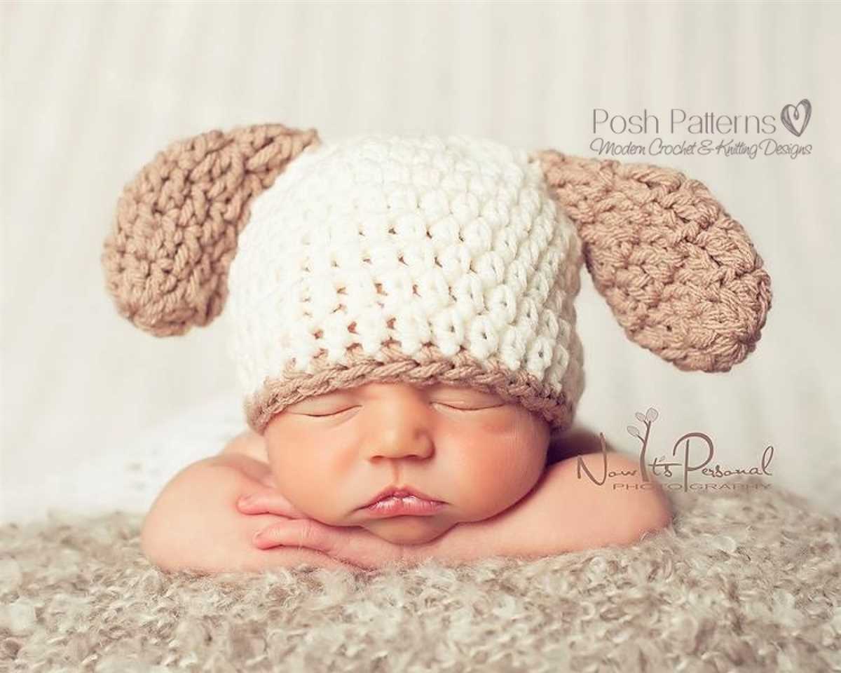 Free knitting pattern for dog hat with ear holes