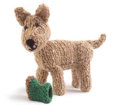 Knitting patterns for toy dogs free
