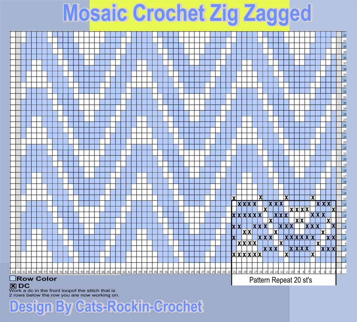 Free mosaic knitting patterns