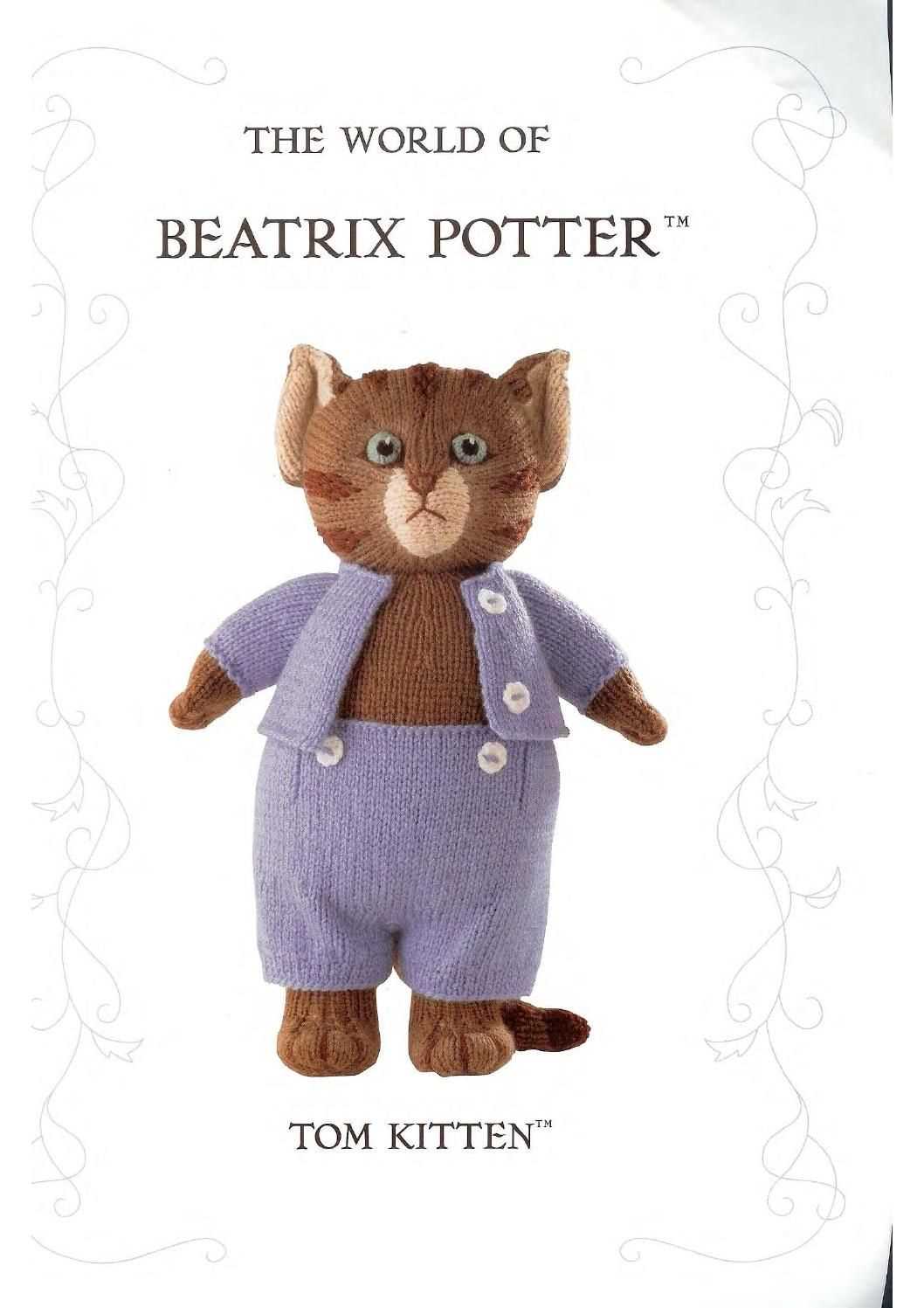 Beatrix potter toy knitting patterns