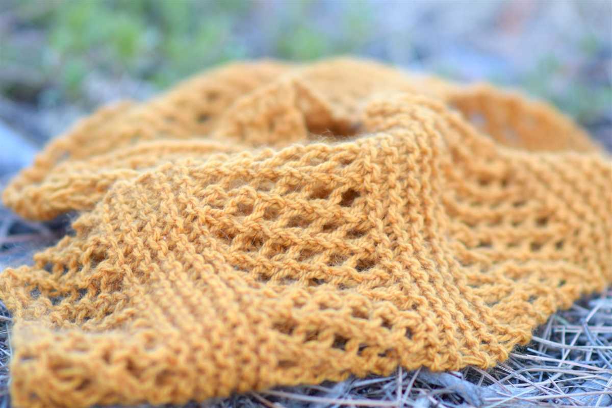 Yarn knitting patterns