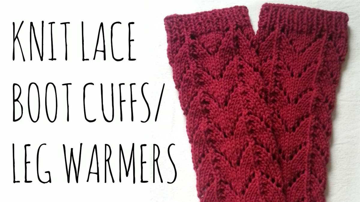 Legwarmer knitting patterns